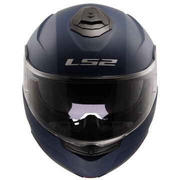 LS2 Strobe 2 Mat Navy Mavi Kask XXL