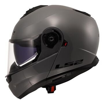LS2 Strobe 2 Motosiklet Kaskı Nardo Gri S