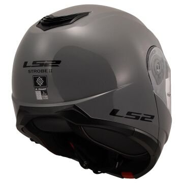 LS2 Strobe 2 Motosiklet Kaskı Nardo Gri XL