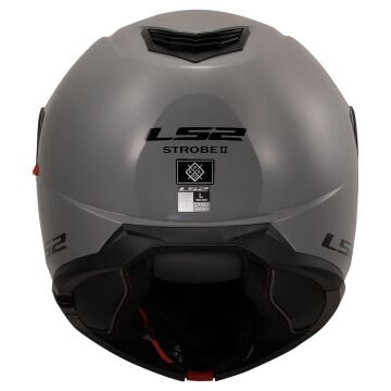 LS2 Strobe 2 Motosiklet Kaskı Nardo Gri S