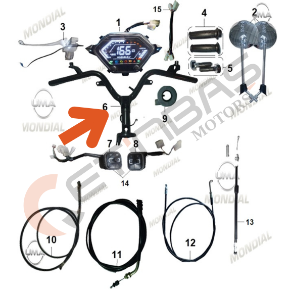 Mondial Exon 125 Gidon