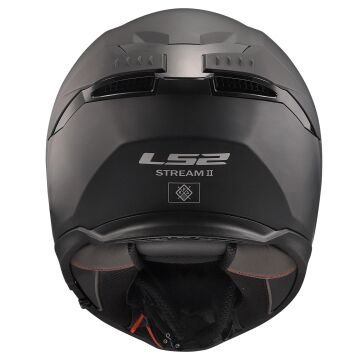 LS2 Stream 2 Motosiklet Kaskı Mat Siyah