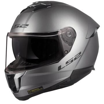 LS2 Stream 2 Motosiklet Kaskı Matt Titanium S