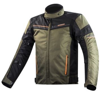 LS2 Shadow Mont Haki Siyah Neon Turuncu XXL