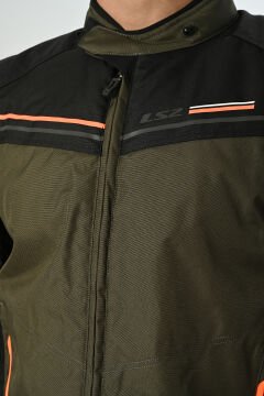 LS2 Shadow Motosiklet Montu Haki Siyah Neon Turuncu XL