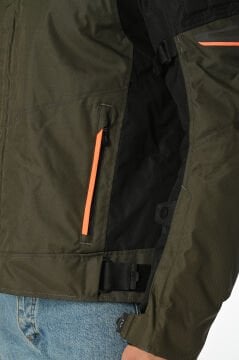 LS2 Shadow Motosiklet Montu Haki Siyah Neon Turuncu XL