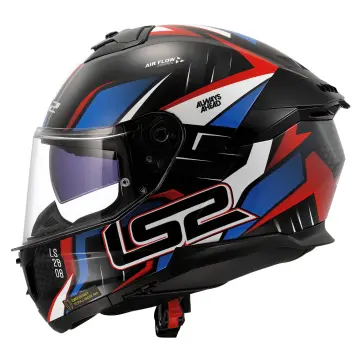 LS2 Stream 2 Tinux Motosiklet Kaskı Siyah Kırmızı XXL