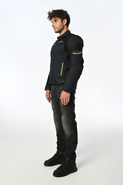 LS2 Shadow Mont Mavi Siyah Neon Sarı