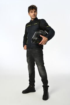 LS2 Shadow Mont Mavi Siyah Neon Sarı