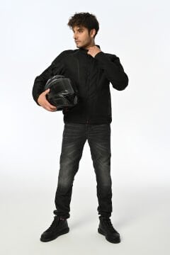 LS2 Sepang Motosiklet Montu Siyah L