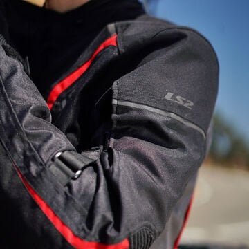 LS2 Sepang Motosiklet Montu Siyah Gri Kırmızı