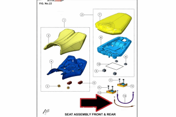 TVS Apache RTR 200 Sele Kilit Teli Ön