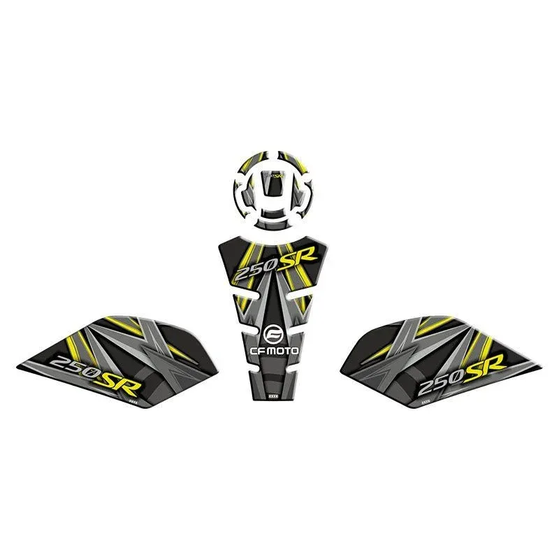CF Moto 250SR Tank Pad Set Çeşitleri Set 2