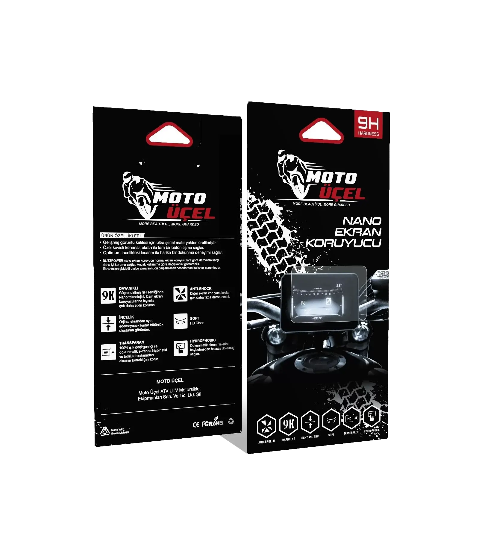 CF Moto 250SR/NK 650MT/NK Ekran Koruyucu