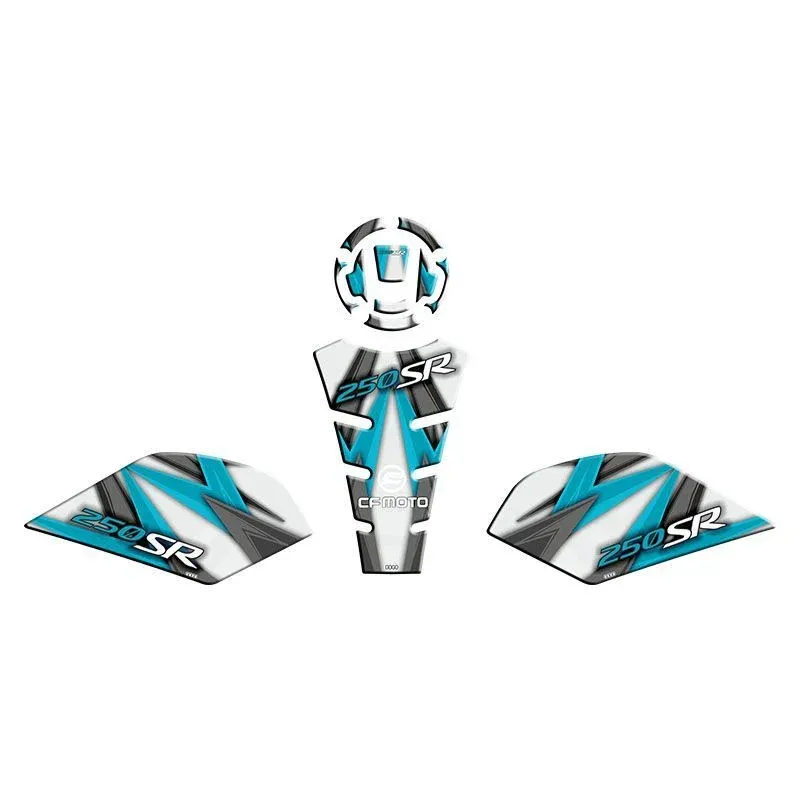 CF Moto 250SR Tank Pad Set Çeşitleri Set 3
