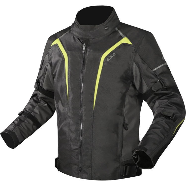 LS2 Sepang Motosiklet Montu Siyah Neon Sarı XL