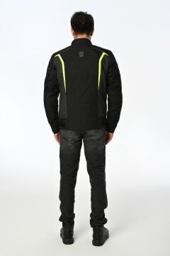 LS2 Sepang Motosiklet Montu Siyah Neon Sarı