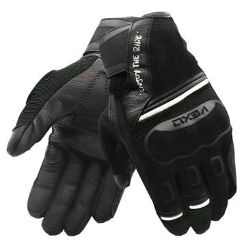 Vexo Leader Motosiklet Eldiveni Beyaz L