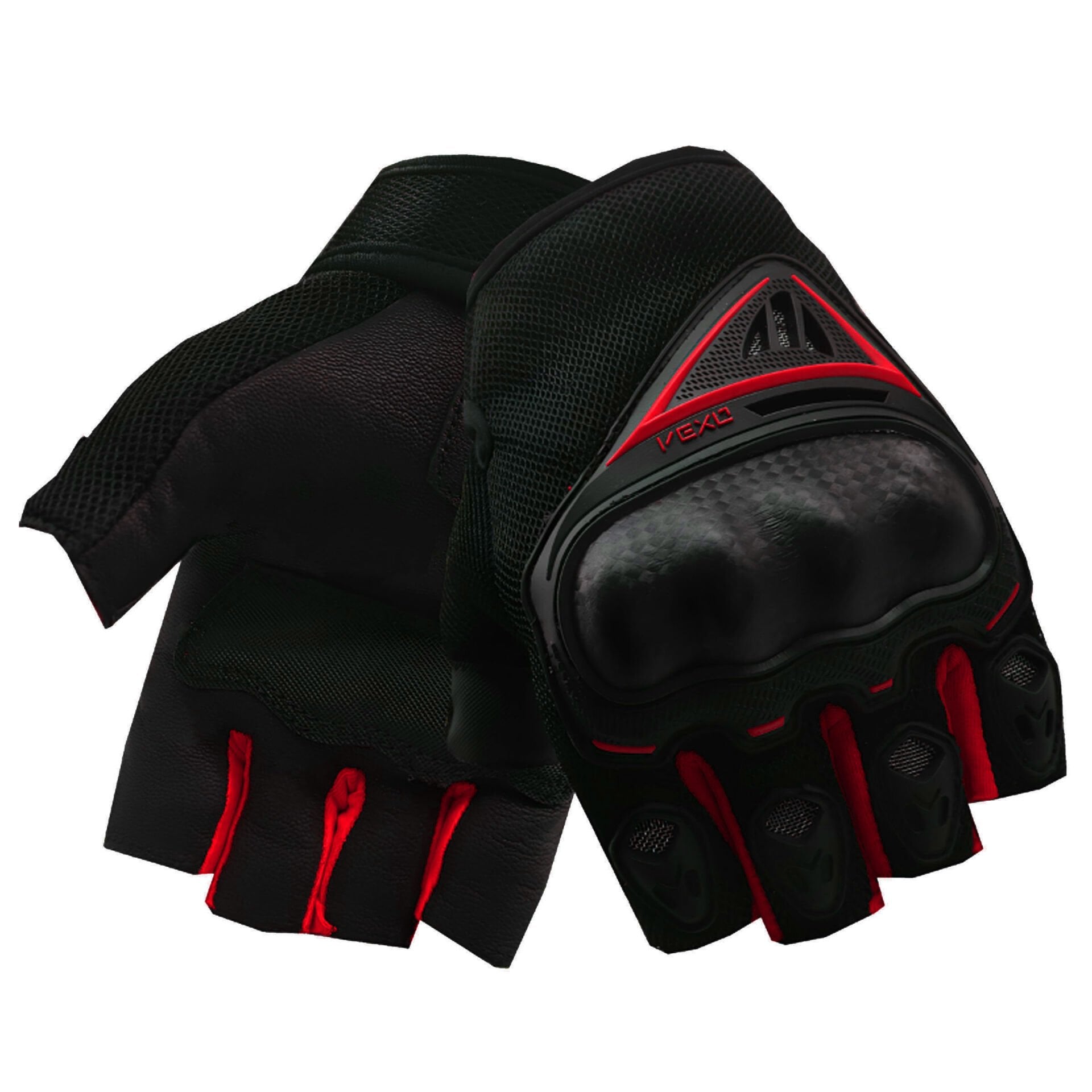 Vexo Santa Motosiklet Eldiveni Kırmızı XS