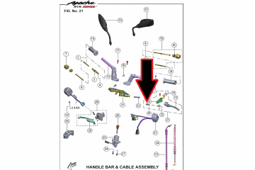 DEBRIYAJ MUSURU APACHE RTR 200