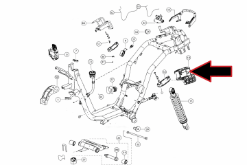 TVS Jupiter 110 Akü Kutusu E5
