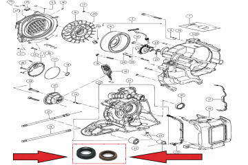 TVS Jupiter 125 Yağ Filtre Kapağı