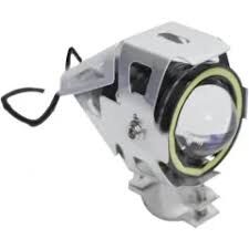 Angel Çakarlı Led Sis Lambası Gümüş