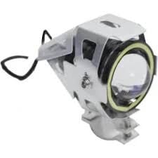 Angel Çakarlı Led Sis Lambası Gümüş