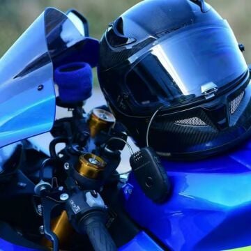 Knmaster HL300 Motosiklet Kaskı Kilidi + Çanta Hediyeli