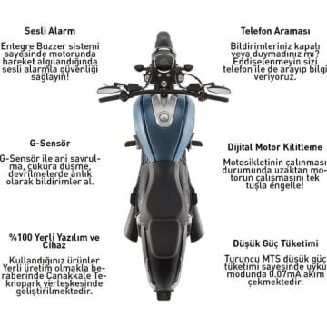 Envepo Turuncu Motosiklet Takip Sistemi