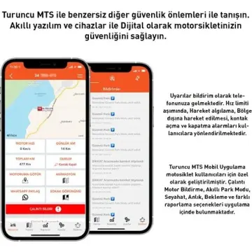 Envepo Turuncu Motosiklet Takip Sistemi