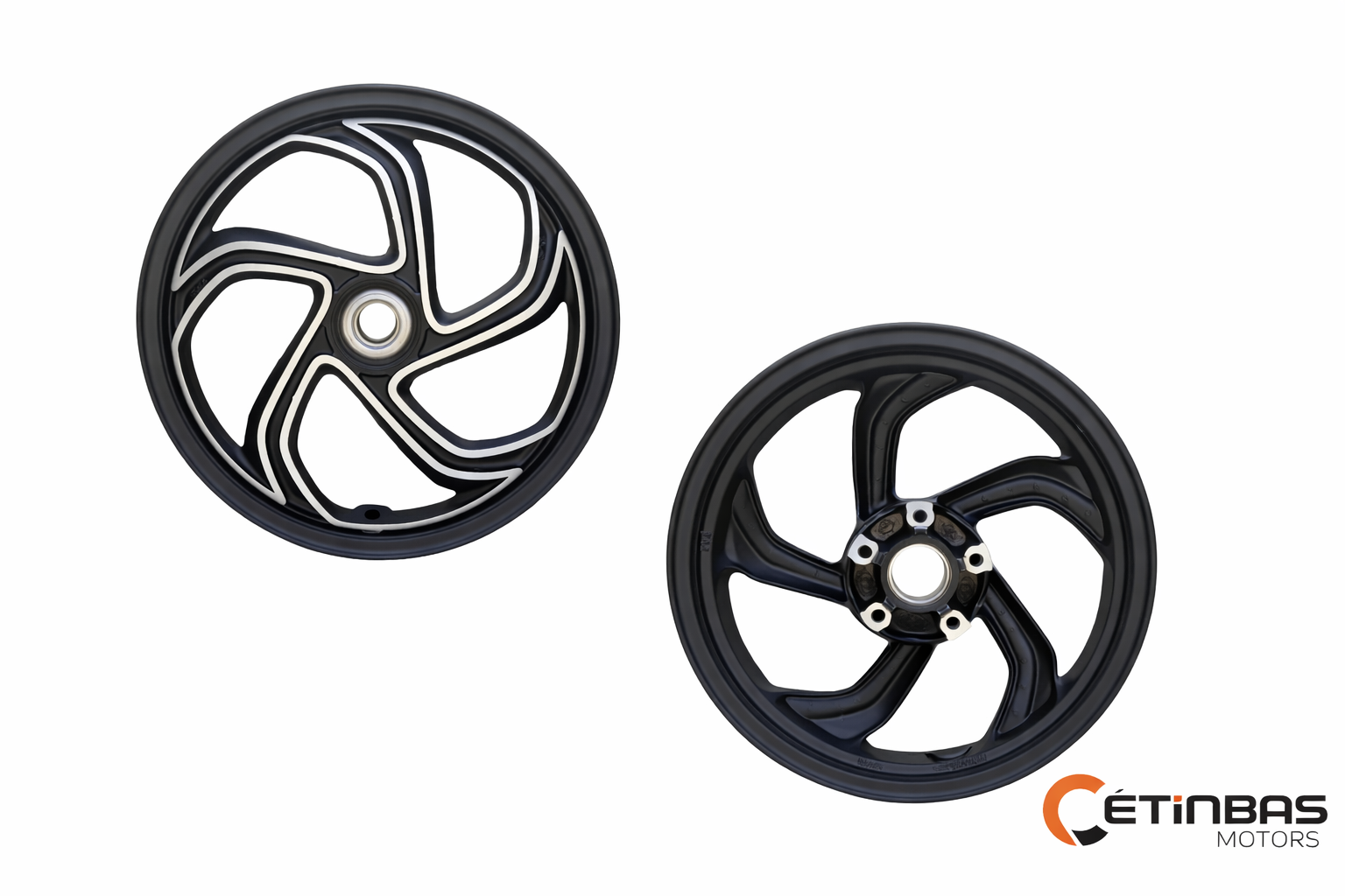 TVS Jupiter 125 Ön Jant Çelik Siyah