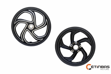 TVS Jupiter 125 Ön Jant Çelik Siyah