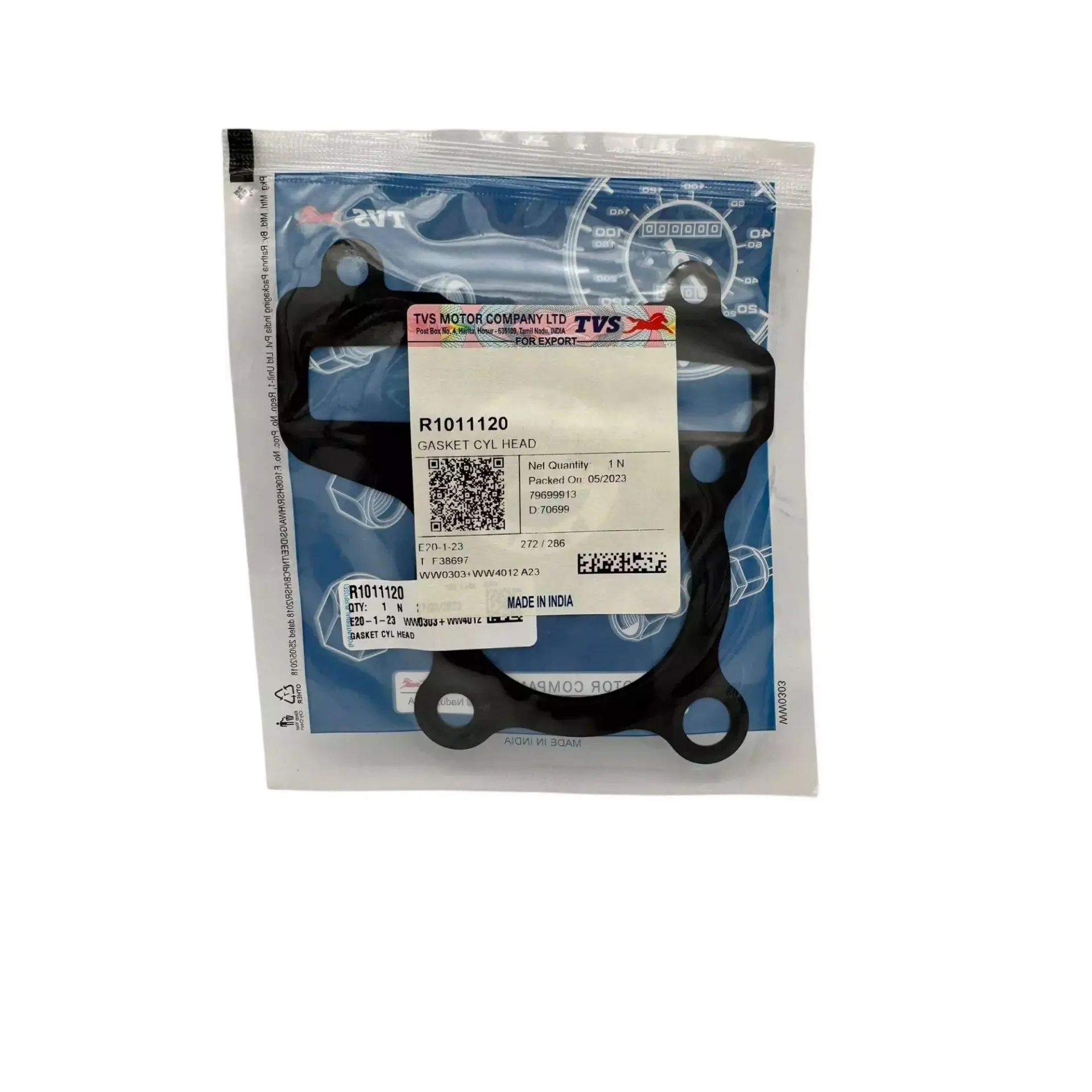 TVS Jupiter 125 Silindir Üst Conta