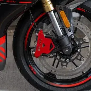 CF Moto 450SR Kaliper Koruma Kırmızı