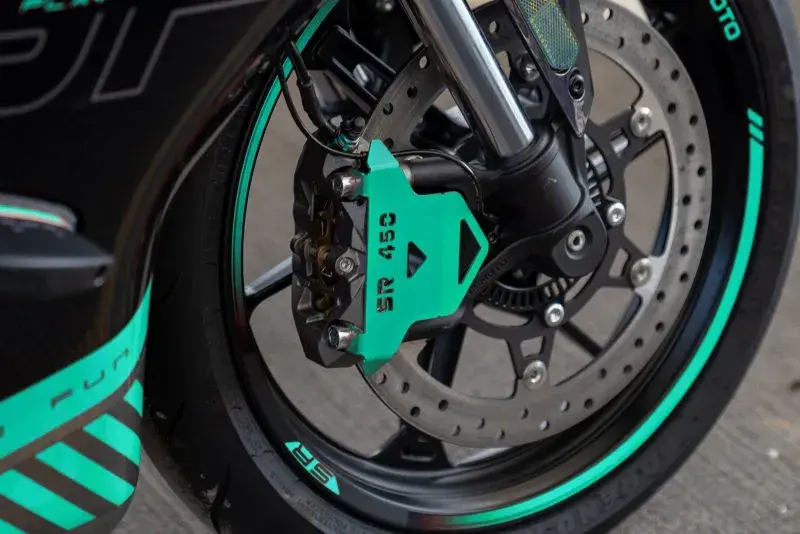 CF Moto 450SR Kaliper Koruma Turkuaz