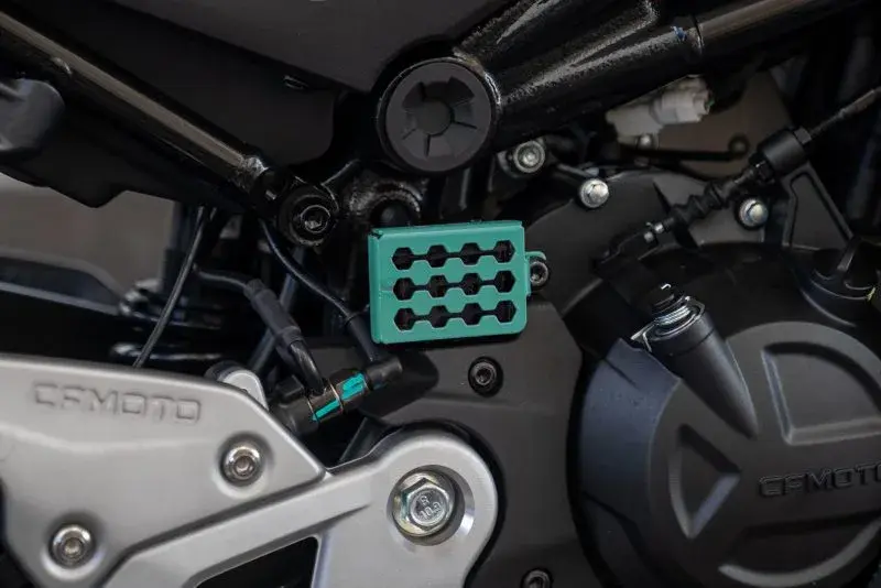 CF Moto 450SR Hidrolik Koruma Turkuaz