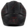 GIVI 50.7 Phobia Mat Siyah Kırmızı Kask