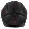 Givi 50.7 Phobia Motosiklet Kaskı Mat Siyah Kırmızı XXL