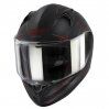 GIVI 50.7 Phobia Mat Siyah Kırmızı Kask