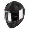 GIVI 50.7 Phobia Mat Siyah Kırmızı Kask