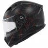 GIVI 50.7 Phobia Mat Siyah Kırmızı Kask