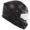 GIVI 50.7 Phobia Mat Siyah Kırmızı Kask