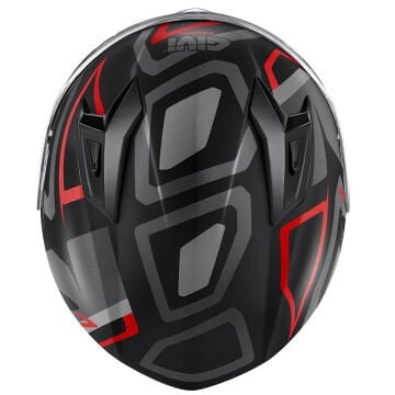 GIVI 50.7 Proton Mat Titanium Kırmızı Kask