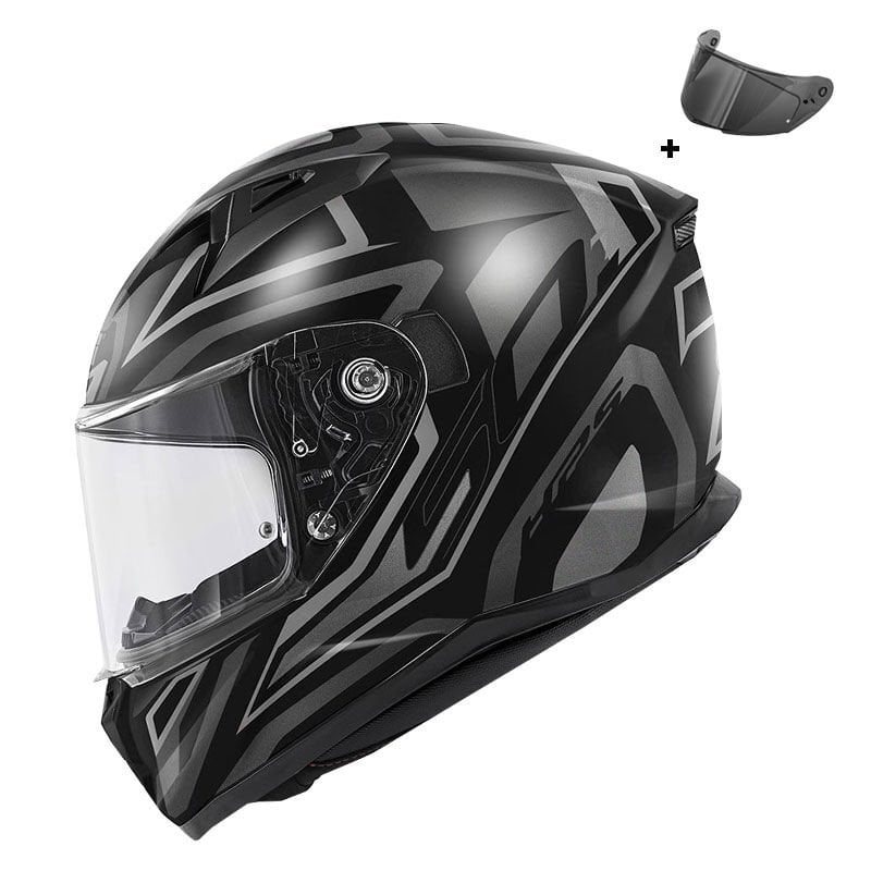 GIVI 50.7 Proton Mat Titanium Siyah Kask