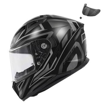 GIVI 50.7 Proton Mat Titanium Siyah Kask