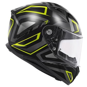 GIVI 50.7 Proton Mat Titanium Sarı Kask
