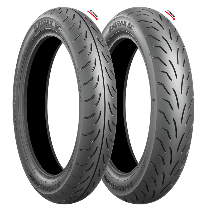 Bridgestone Battlax SC1 100/90-14 51P Motosiklet Lastiği