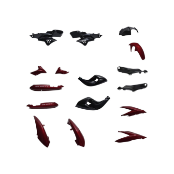 Mondial Drift L Kaporta Set Kırmızı