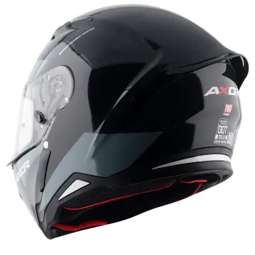 Axor Hunter Turbo Motosiklet Kaskı Siyah Gri